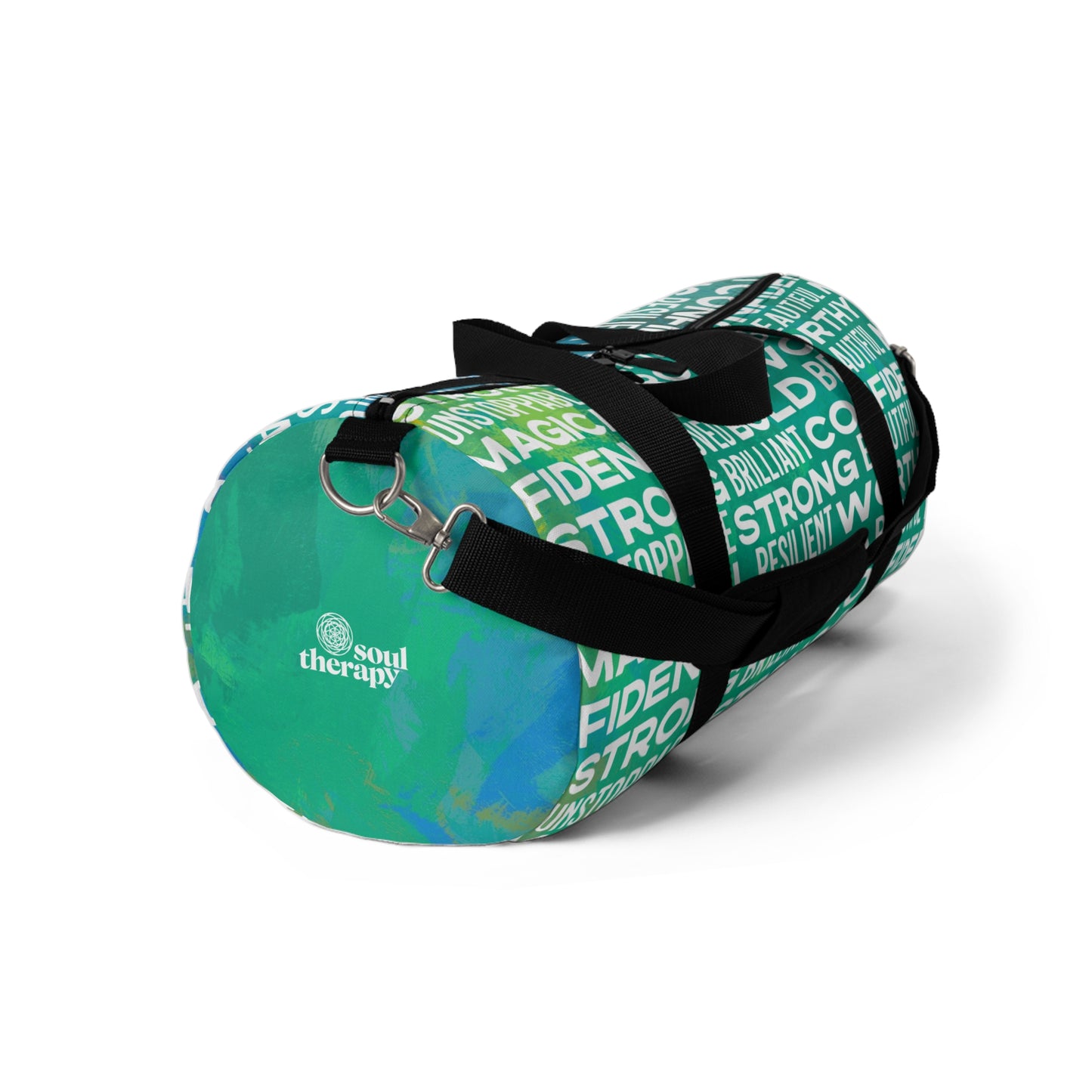 Bold Affirmations Duffel Bag (Caribbean Waters)