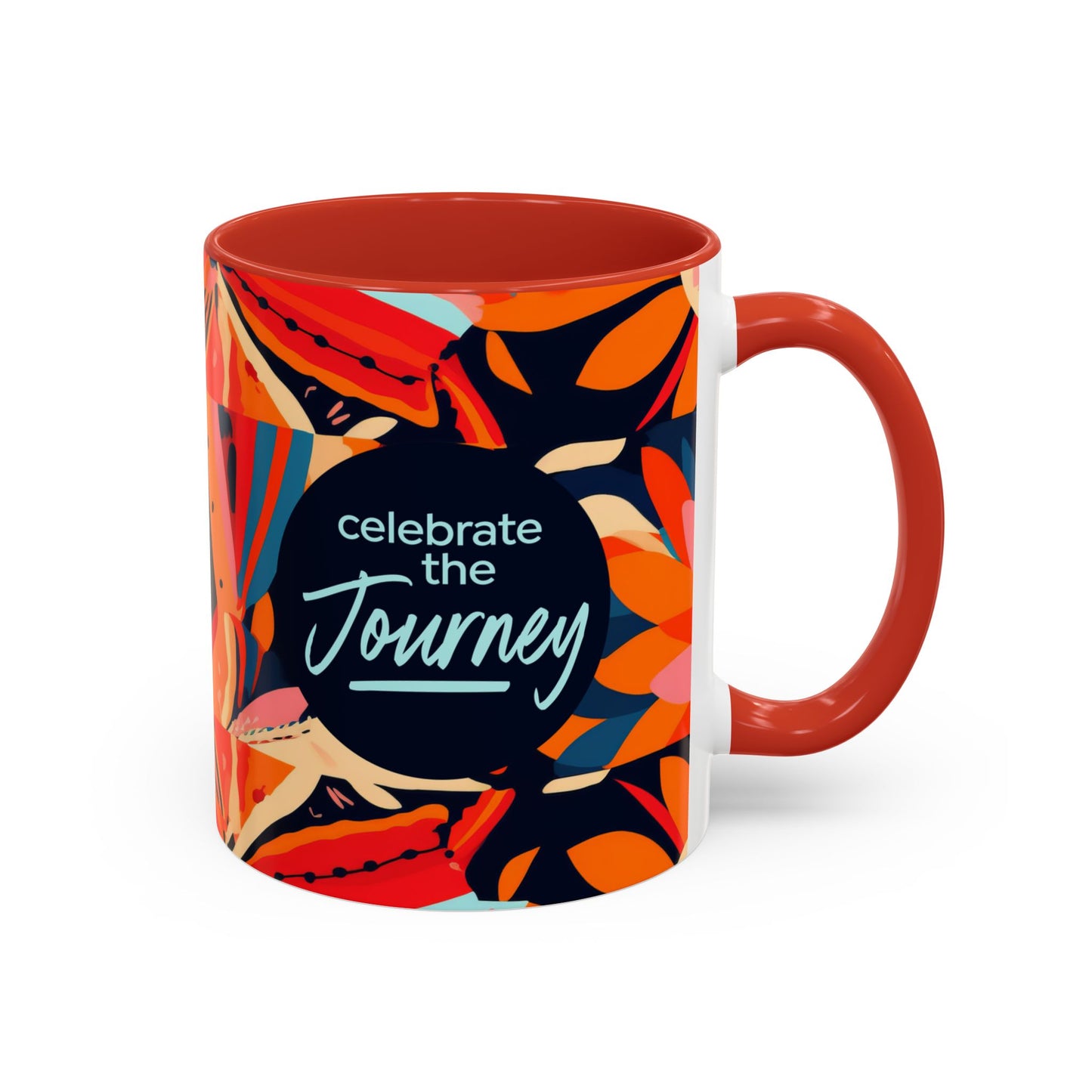 Celebrate the Journey Sanora Accent Mug