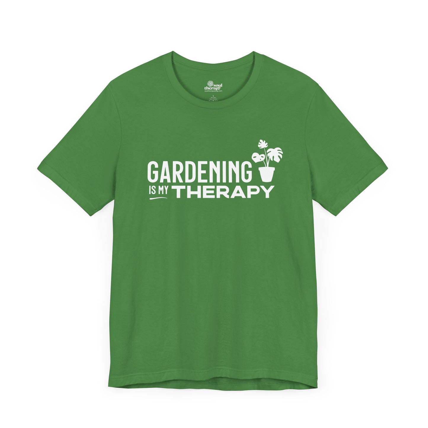 Gardening is My Therapy Tee (dark)