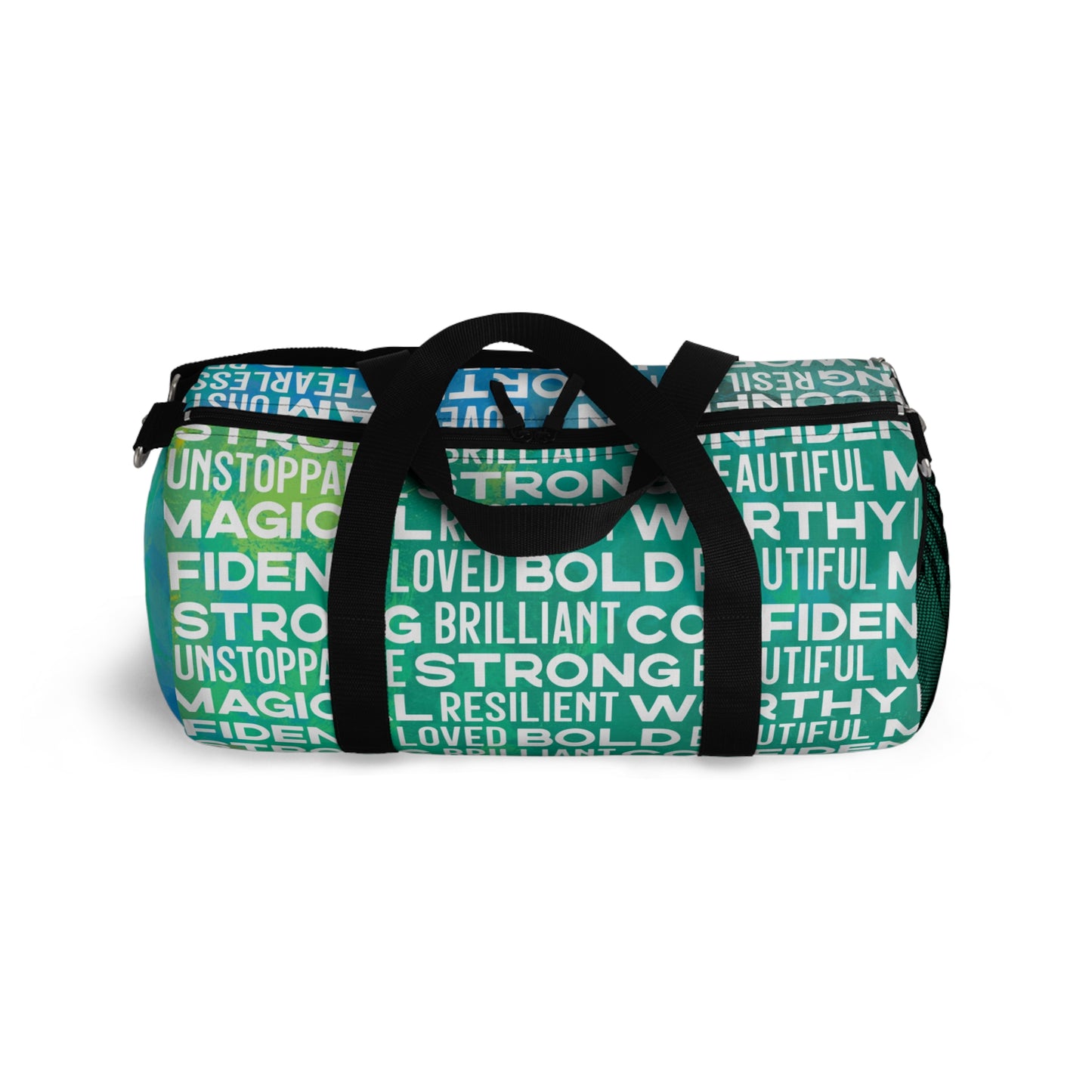 Bold Affirmations Duffel Bag (Caribbean Waters)