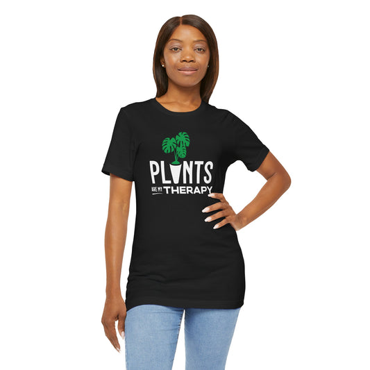 Plants Are My Therapy Tee (dark)
