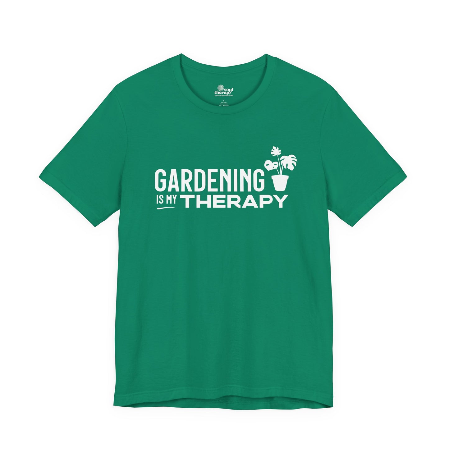 Plants Are My Therapy Tee (dark)