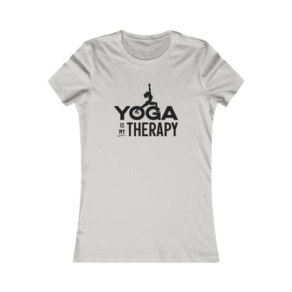 Yoga is my Therapy Slim Fit Tee