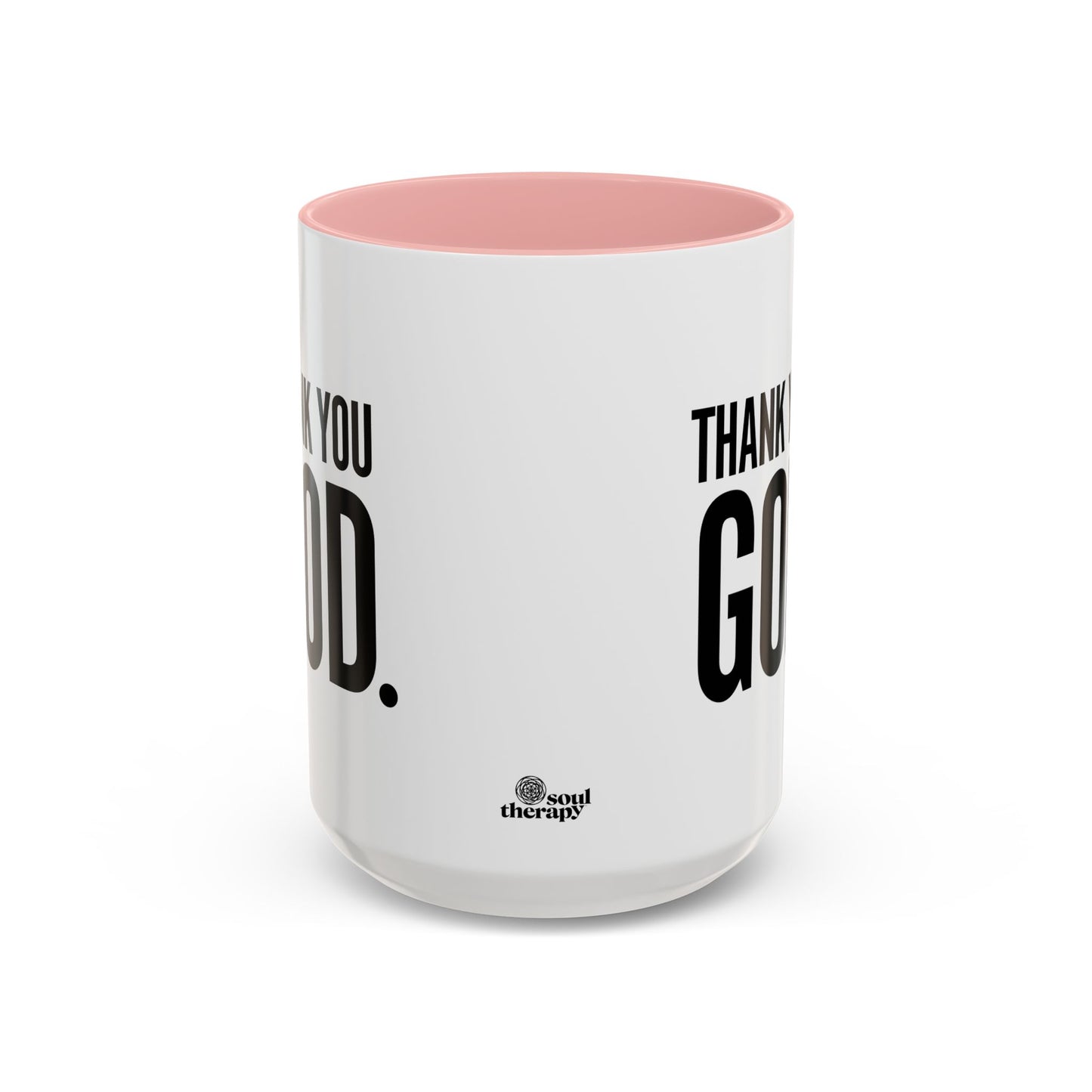 Thank You God. Accent Mug, 15oz