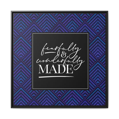 Fearfully Made Framed Canvas Art