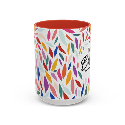 Accent Coffee Mug - Live Boldly Viva Design
