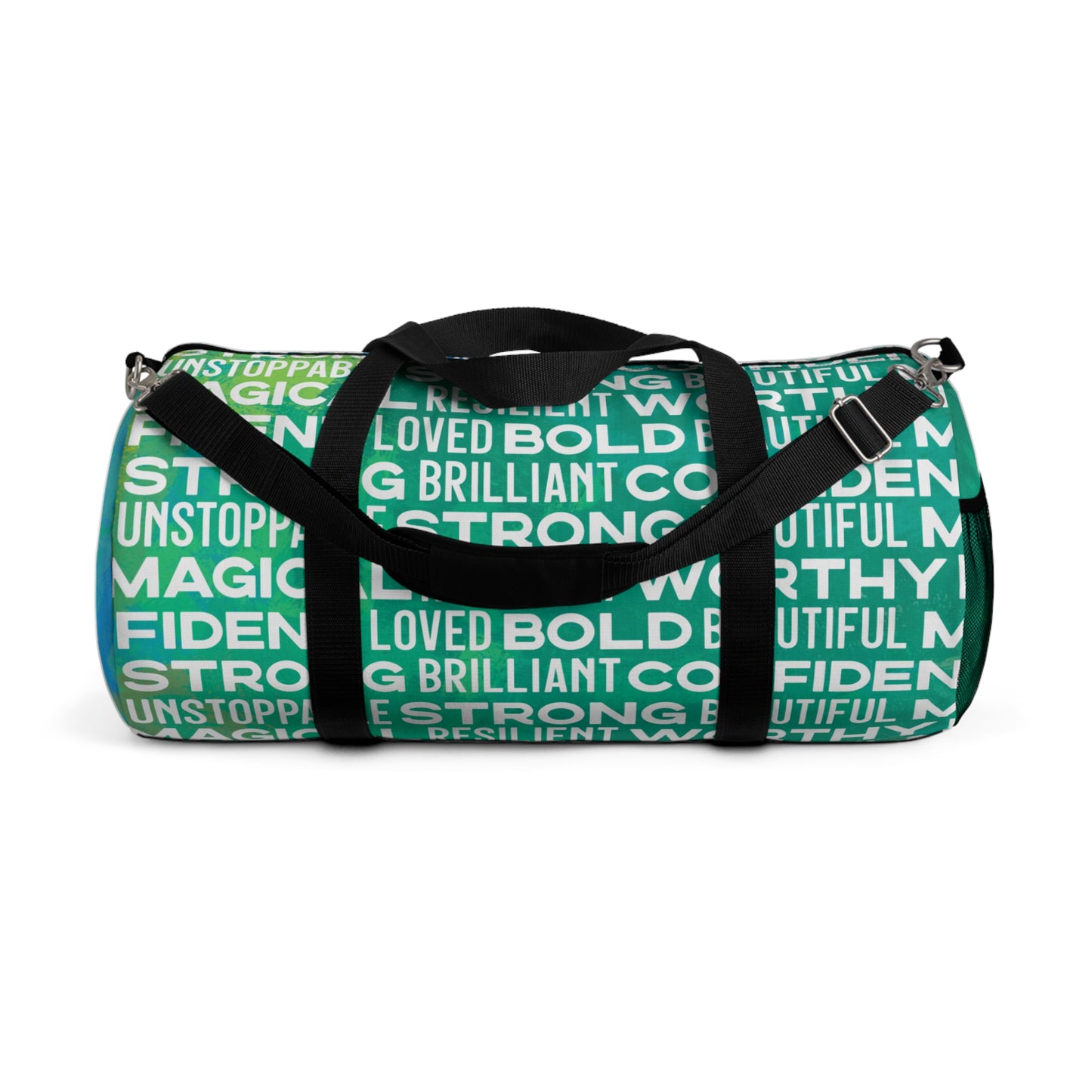 Bold Affirmations Duffel Bag (Caribbean Waters)