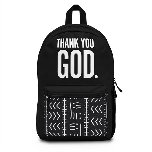 Zula Thank You God Inspirational Backpack
