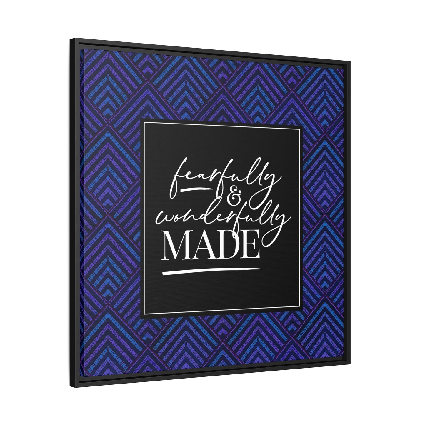 Fearfully Made Framed Canvas Art