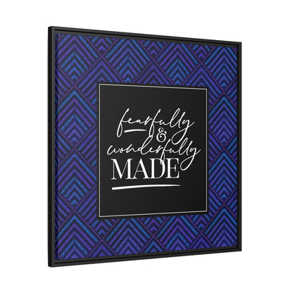 Fearfully Made Framed Canvas Art