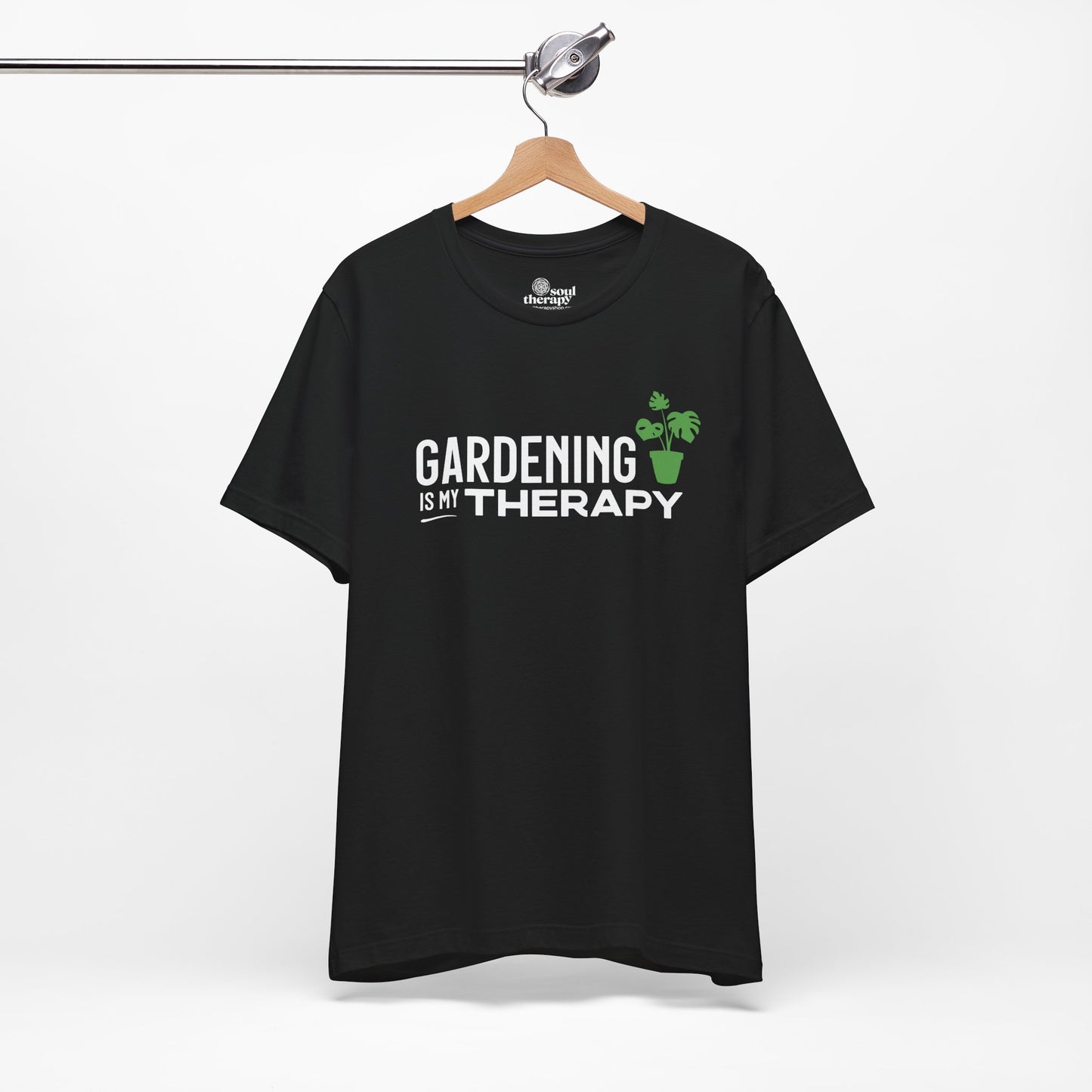 Gardening is My Therapy Tee (dark)