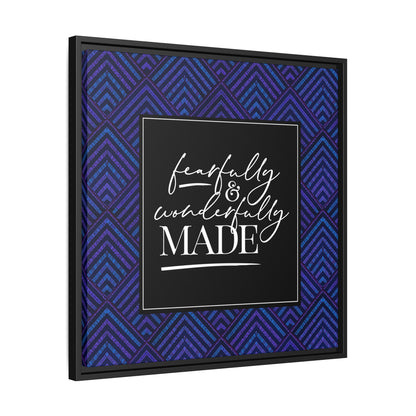 Fearfully Made Framed Canvas Art