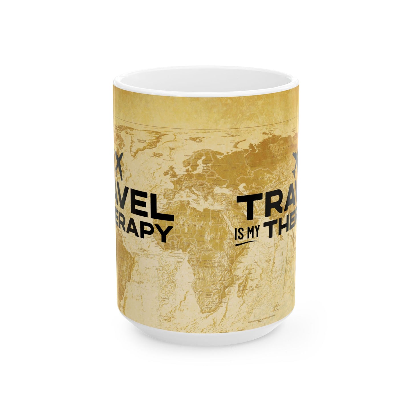 Travel is My Therapy Mug