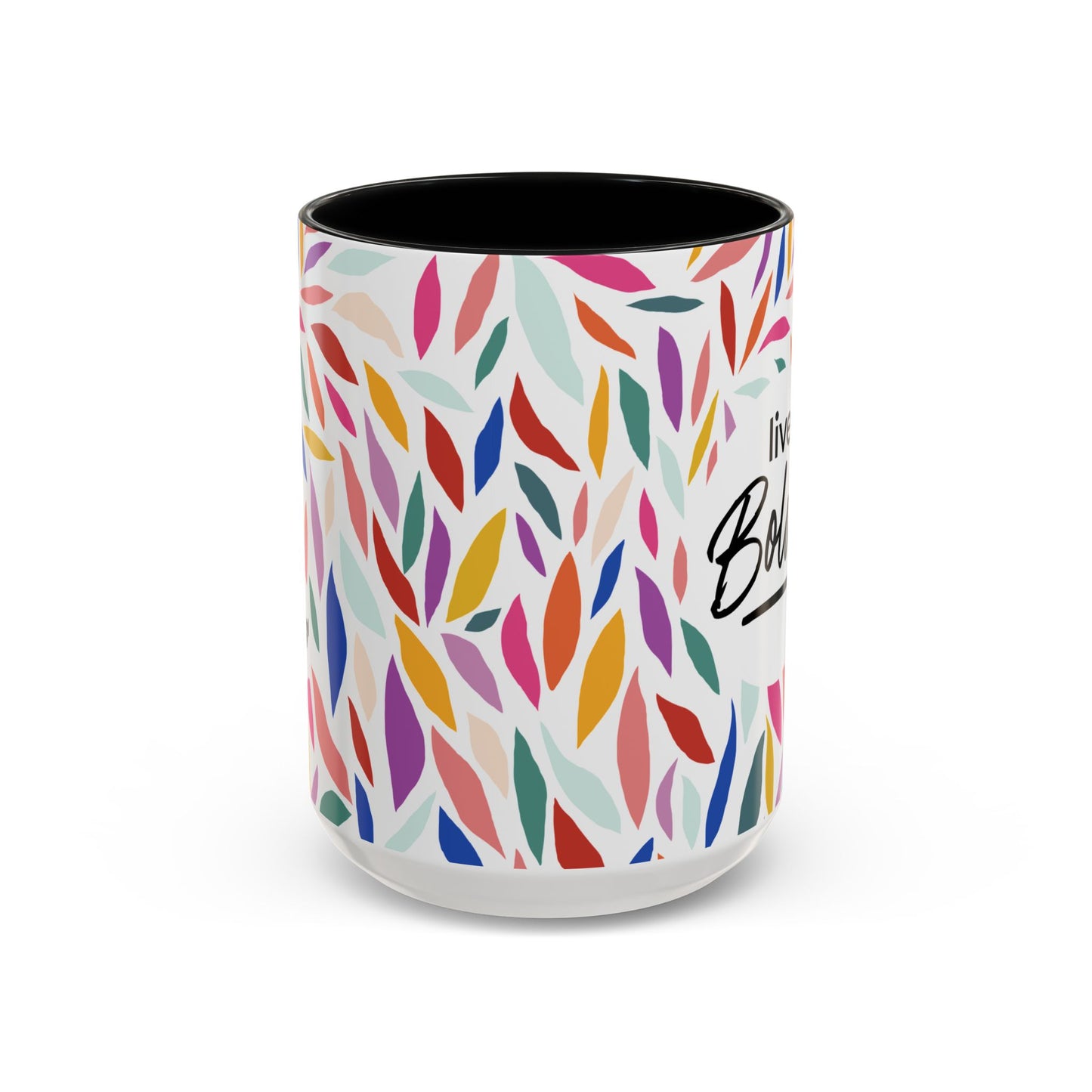 Accent Coffee Mug - Live Boldly Viva Design