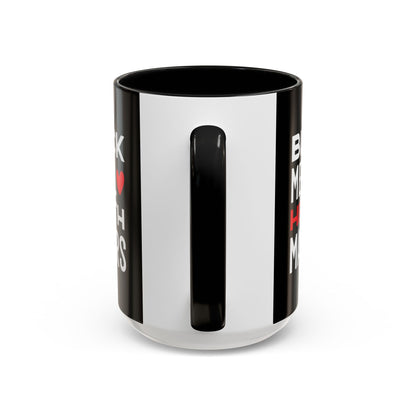 Mug - Black Mental Health Matters Self-Care Coffee Mug (11, 15oz)