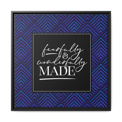 Fearfully Made Framed Canvas Art