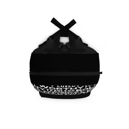 Bold Affirmations Backpack (black)