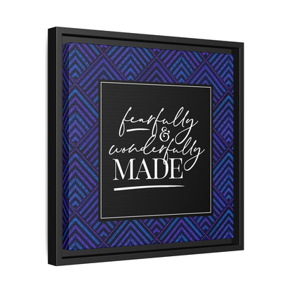 Fearfully Made Framed Canvas Art
